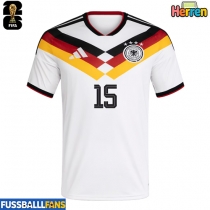 Deutschland Nico Schlotterbeck #15 Heimtrikot WM 2026 Kurzarm
